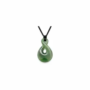 Greenstone Single Twist Pendant