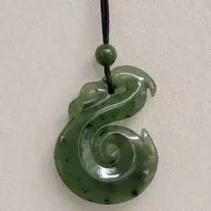 Greenstone Manaia Pendant on Cord
