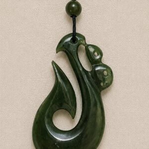 Greenstone Manaia Pendant on Cord