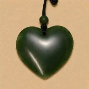 Greenstone Heart Pendant
