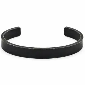Black Cuff Bangle