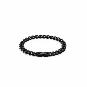 Black Stainless Steel Chain Bracelet