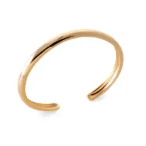 Lilly May - 18ct Yellow Gold Plated Hollow Bangle