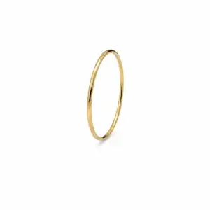 Lilly May - 18ct Yellow Gold Plated Narrow Golf Bangle