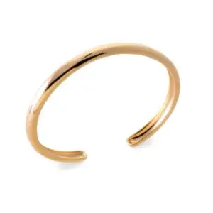 Lilly May - 18ct Yellow Gold Plated Hollow Bangle