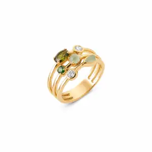 Lilly May Multi-Shape Triple Ring