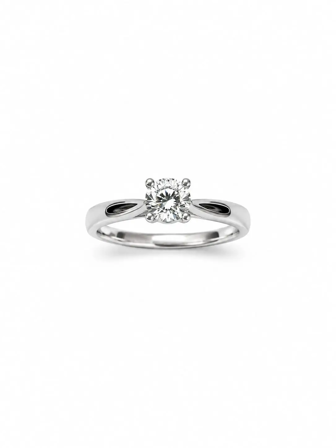 Platinum Diamond Solitaire Ring