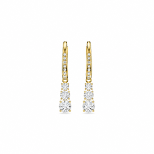 Swarovski Stilla Attract Hoop Earrings