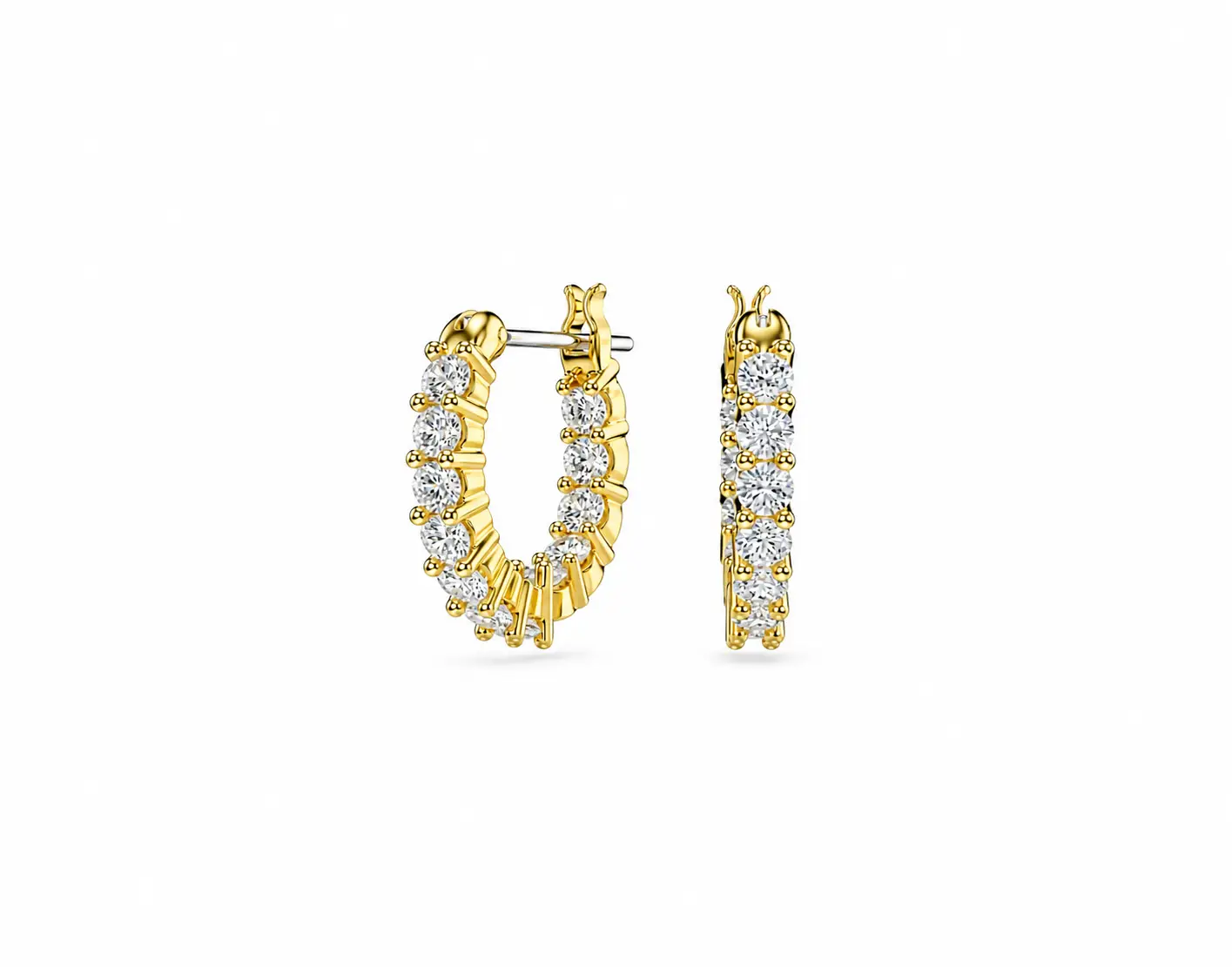 Swarovski Matrix Vittore Hoop Earrings