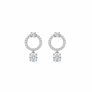 Swarovski Constella Hoop Earrings
