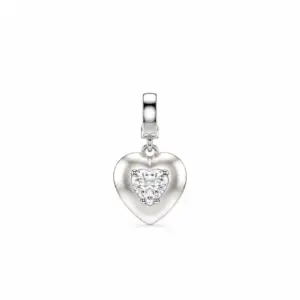 Swarovski Idyllia Charm - Pearl-Coloured Coating Heart